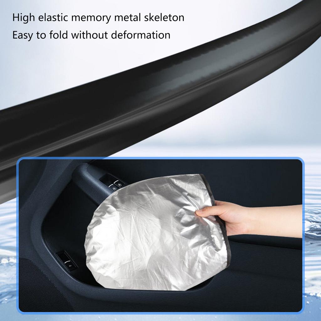 Чехол для лобового стекла салона автомобиля, солнцезащитный зонт, складной солнцезащитный козырек, УФ-блок, защита переднего окна автомобиля от жары