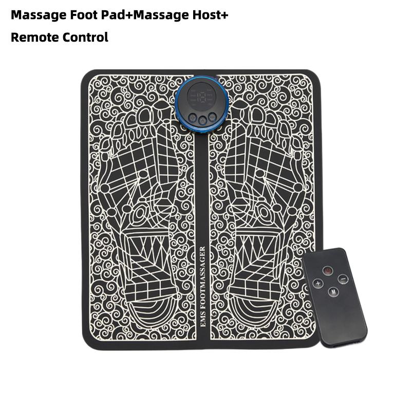 EMS Массажная подушка для ног Электрическая складная массажная подушка с USB-зарядкой EMS