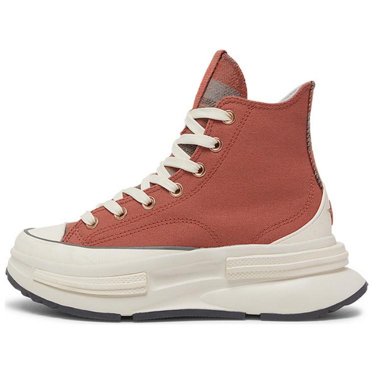 Converse LIFESTYLE Comfortable Versatile Trendy High-top Canvas Shoes Unisex Brick Red