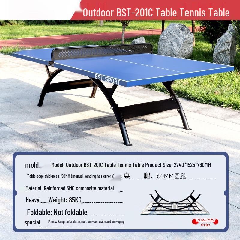 Jundingying Outdoor Waterproof SMC Ping Pong Table