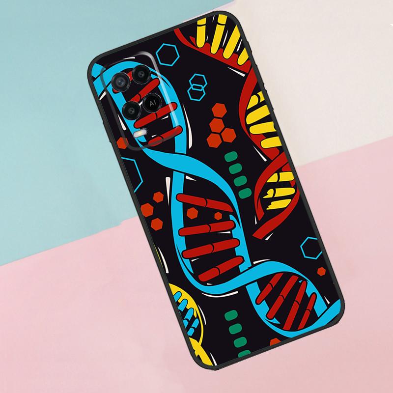Наука ДНК Биология Для Oppo A74 A94 A54 A80 A78 A98 A40 A60 A18 A38 A58 A15 A17 A77 A57S A16 A76 A96 Чехол для телефона