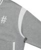 Свободная куртка Beentrill Newyork Varsity (Меланж серый)