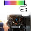 Светодиодная лента ARGB 5V 8/24PIN Кабель-удлинитель питания материнской платы Aura Sync Гибкая для DIY Декоративная светодиодная лента для настольного компьютера