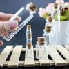 Пробковая стеклянная подвеска-бутылочка желаний со звездами удачи - DIY ручной работы, украшения «Звездное небо»