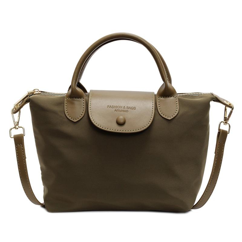 Niche Handbag Women's New Fashion Versatile Commuter Texture Dumpling Bag Shoulder Messenger Bag