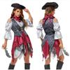 Halloween Couple Duke Vampire Costume Masquerade Women's Adult Pirate of the Caribbean Costume Jack Costume