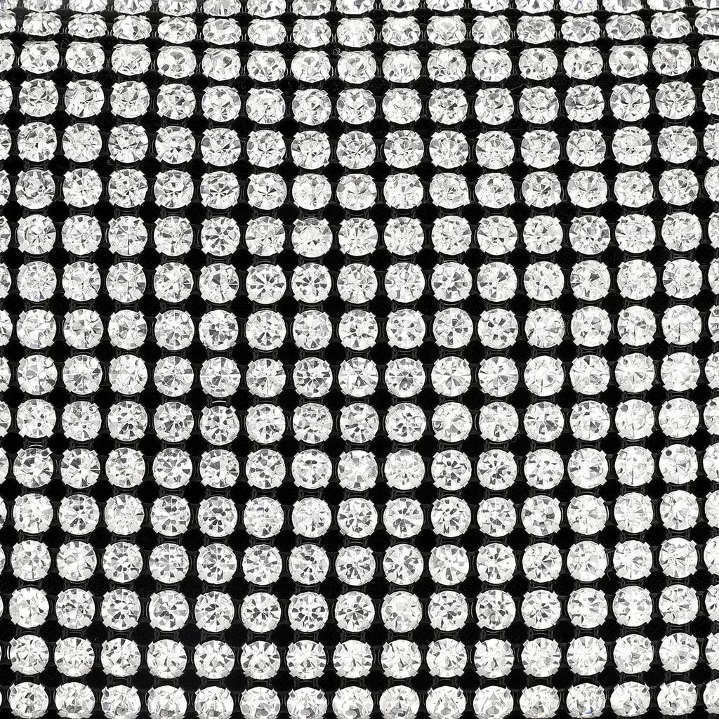 Alexander Wang Heiress Белая кожаная маленькая сумка с бриллиантами, сумка под мышку, сумка-тоут через плечо, женская, белая