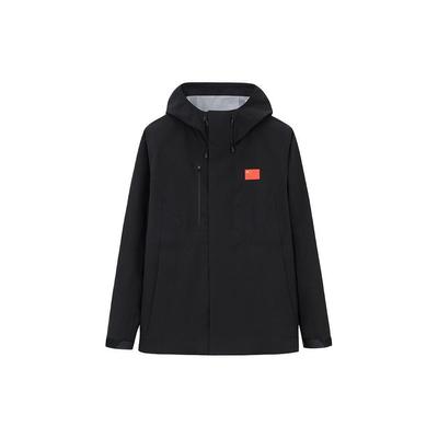 Champion All-Weather Series Hooded Straight Fit Comfortable Jacket Men Jacket Basic-Black 152350608-1