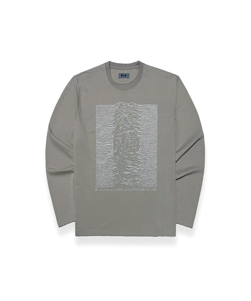 Alpo R-0015 / Rrrr-Washed Футболки с длинным рукавом(коричневый)