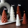 New Christmas Tree Candle Silicone Mold Bubble Tip Christmas Tree Aromatherapy Candle Silicone Mold Soap Mold Christmas Gift