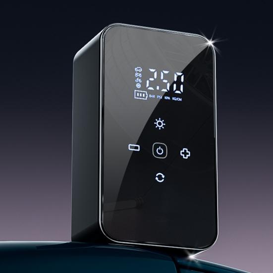 Wireless Tire Inflator Portable Air Compressor Digital Display Portable Rechargeable Auto Shut-off Smart Cordless Air Pump