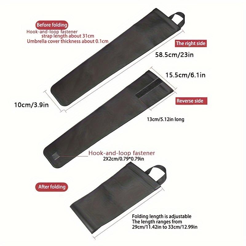 Car Umbrella Storage Cover, Leather Waterproof Hanging Storage Bucket, Foldable Keep Car Clean Organizer for Handled Umbrellas