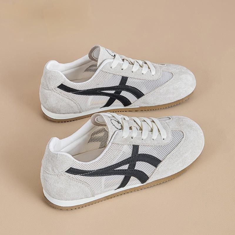 Pink Dexun Shoes Women's Shoes 2025 New Popular Spring and Summer Versatile Forrest Gump Shoes Casual Sports Breathable Mesh Board Shoes