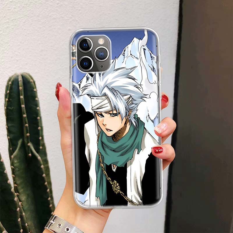Bleach Хитсугая Тоширо Для iPhone 17 Air 16 15 14 Plus 13 Mini 12 11 Pro Max Чехол для телефона 16E 7 Печать 8 SE Fundas Чехол Мягкий C