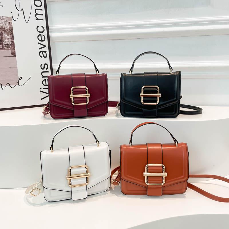 Французская сумка кроссбоди Минималистичная Ретро Стеганая строчка Повседневная для женщин