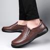 Мужская обувь Высококачественная модная мужская деловая обувь Итальянская обувь ручной работы из натуральной кожи Мокасины-слипоны Мужская повседневная обувь