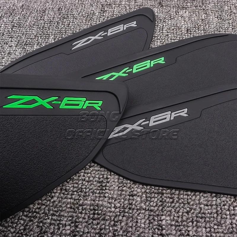 Наклейка на мотоцикл ZX-6R 2024, противоскользящая накладка на бак, водонепроницаемая, не по бокам, для Kawasaki Ninja ZX6R