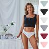 3Pcs/lot Women's Panties High Waist Seamless Knickers Underwear Cotton Briefs Sexy Lingerie Female Intimates