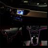 5in1 6M RGB LED Car Interior Decor Neon Strip Light APP Control Atmosphere Light