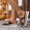 Luxury Summer Slides Women Luxury Women Sandals New Platform Sandals Summer Wedges Shoes Women Platform Heels Sandals