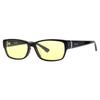 Glasses Frame Sunglasses Color Lens Set VPL660J 01KR 55 Degreeless Yellow Lens [Police]