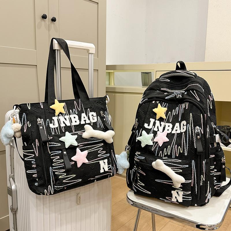 Детский школьный рюкзак, ученики начальной школы, девочки, ученики средней школы, старшеклассники, двухсекционный рюкзак высокой ценности, сумка