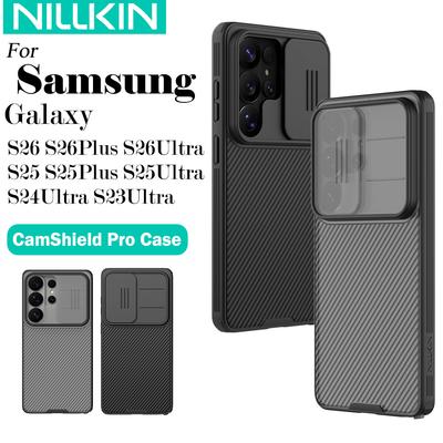 Чехол Nillkin для Samsung Galaxy S26 Ultra S26+ S26 Plus S25 Ultra S24 Ultra CamShield Pro со сдвижной крышкой для защиты камеры