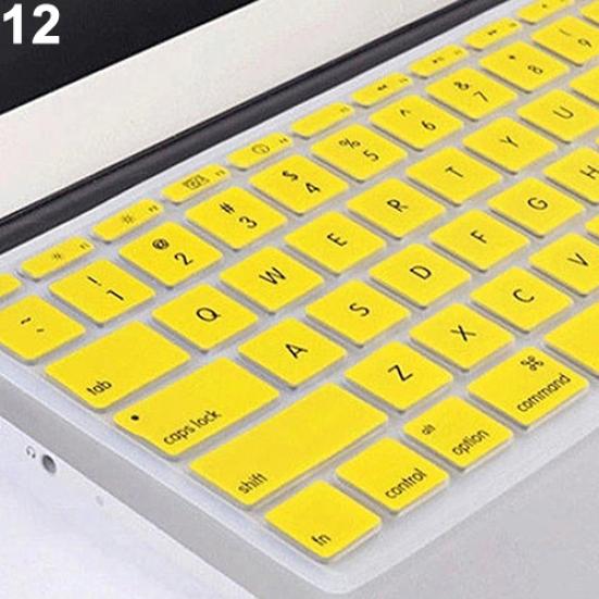 Силиконовая защитная пленка для клавиатуры, чехол для ноутбука Macbook
