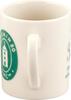MOOMIN 80th Anniversary Mug, Large, 320ml, Approx. 8x9cm Diameter, Green, 80th Anniversary Logo Art, MM9201-11