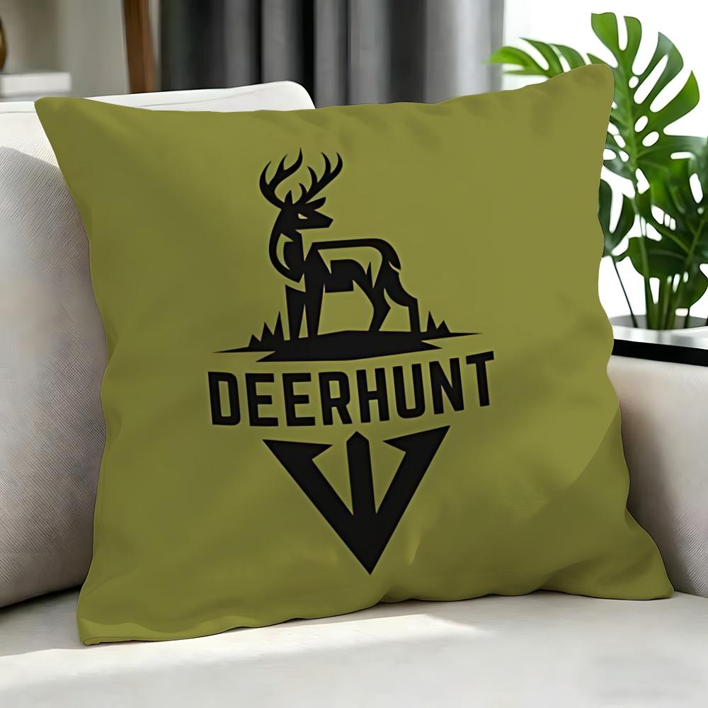 Indie Deerhunter Cushion Cover Cushion Cover Set 4Pcs 50X50 45X45 40X40 Pillowcase Decorative Sofa Home Decor