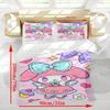 My Melody 3-предметный 1 пододеяльник Один комплект постельного белья Comforte Luxus Изысканный подарок на день рождения Полиэстер Домашний декор