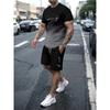 Men's Outfit Summer Short Sleeve T Shirt Set Fashion 2 Piece Sportwear 3D Printed Casual Shorts Sweatshirt Men's Tracksuit