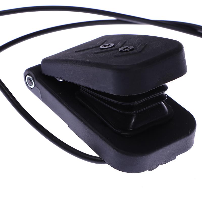 Универсальные черные пластиковые детали для лодок, аксессуары для электрического трехколесного велосипеда, педаль газа, регулятор скорости, ускорители, тормозная ножка