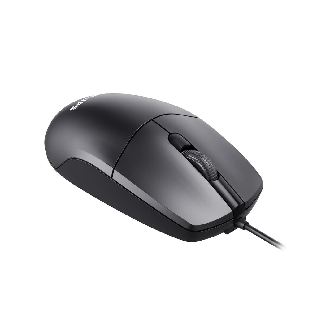 Проводная USB-мышь Philips SPK7247 оснащена высокоточным сенсором 1200 DPI, эргономичным 3D-дизайном, прочным корпусом из ABS-пластика, нескользящим покрытием и