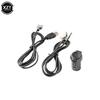Набор кабелей USB AUX для автомагнитолы (папа) для Peugeot 206 207 307 308 407 408 508 607 для Citroen C3 C4 C5 C6 для RD43 RD45
