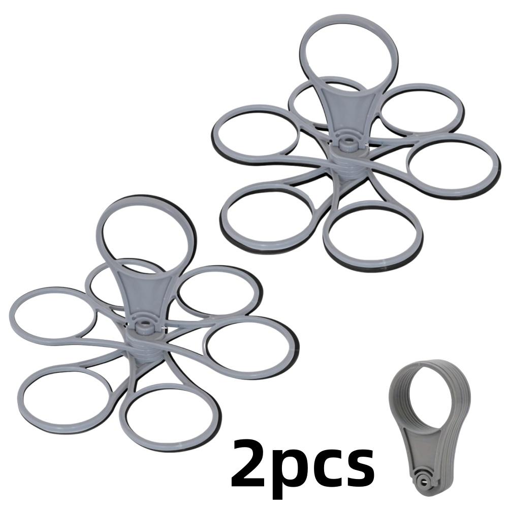 1/2 шт. Складной подстаканник с прочной ручкой, карманный, портативный, для напитков, для баров, для кофе и пивных стаканов на вынос, аксессуар