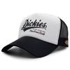 Сетчатая кепка Dickies с логотипом, унисекс, белая, 57-59 см