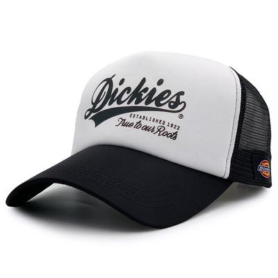 Сетчатая кепка Dickies с логотипом, унисекс, белая, 57-59 см