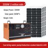 220V Multi-Functional Solar Power Generator: Portable Outdoor & Household System