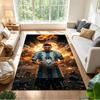 Football Messi Floor Mat Design for Decorate room Living Rooms Hallway Entryway Anti-slip Rug Anime Office Decor Wedding Party Gift