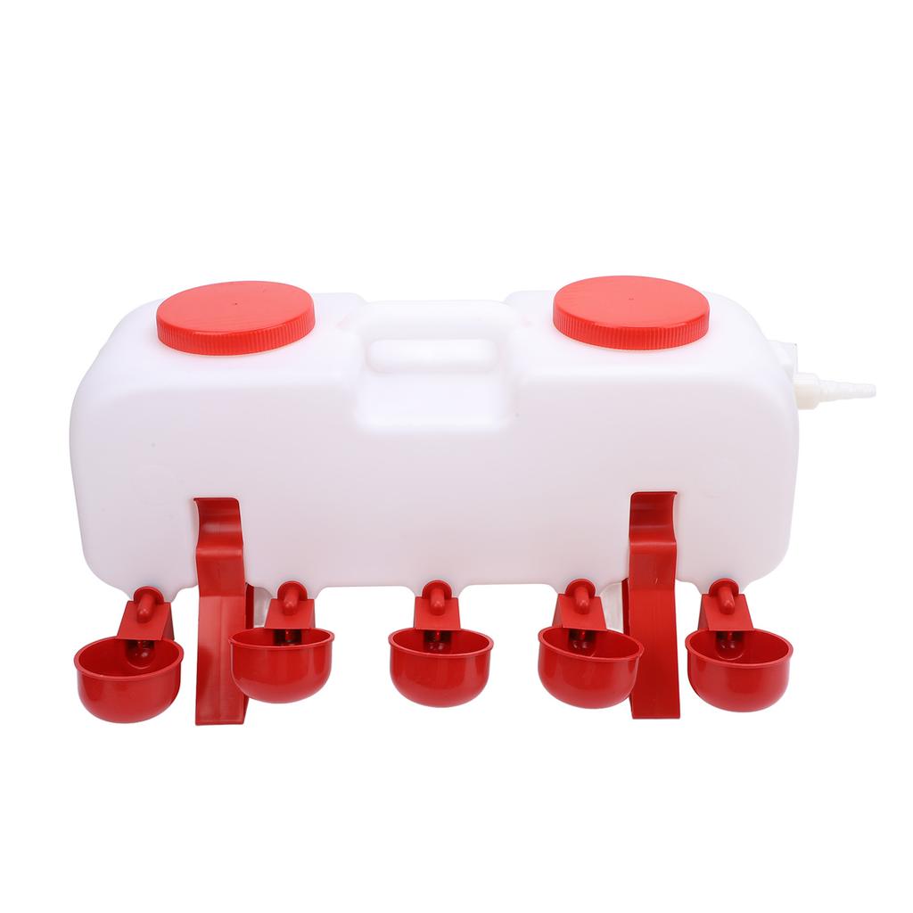 Automatic Chicken Waterer Anti Tipping Plastic Hygienic Chicken Watering System for Poultry Farm