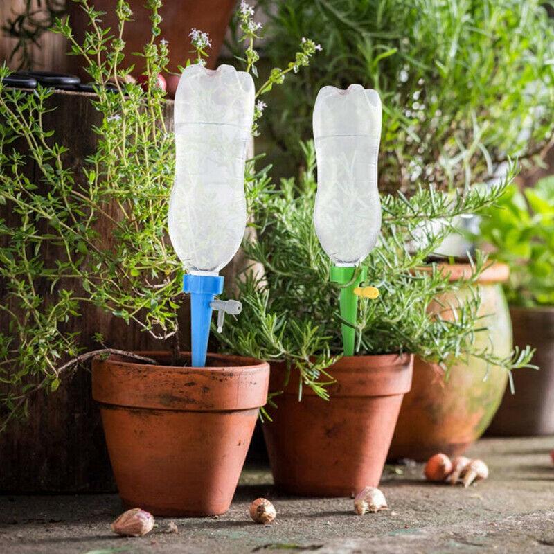 Автономная система автоматического капельного орошения Автоматический набор шипов для полива растений Цветок