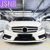 New For Mercedes Benz A Class W176 A180 A200 A250 A45 2013 2014 2015 Front Bumper Lip Spoiler Splitters Canards Body Kits