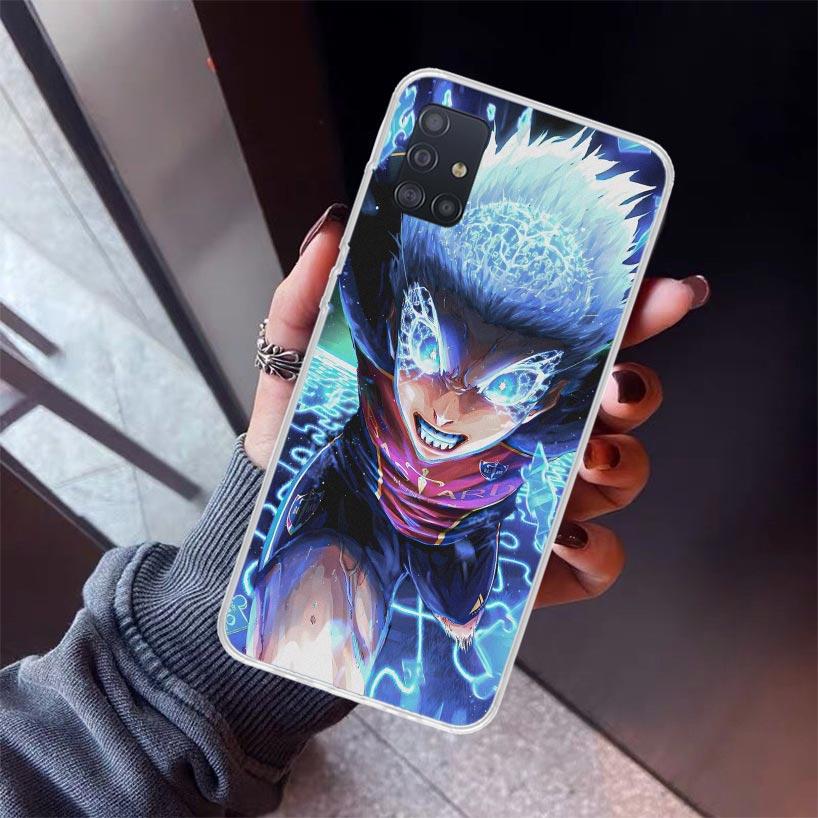 Blue Lock Isagi Yoichi Phone Case For Samsung Galaxy A12 A52S A42 A32 A22 A51 A50 Note 20 Ultra 10 S10 Plus A71 A70 A31 A30 A10S