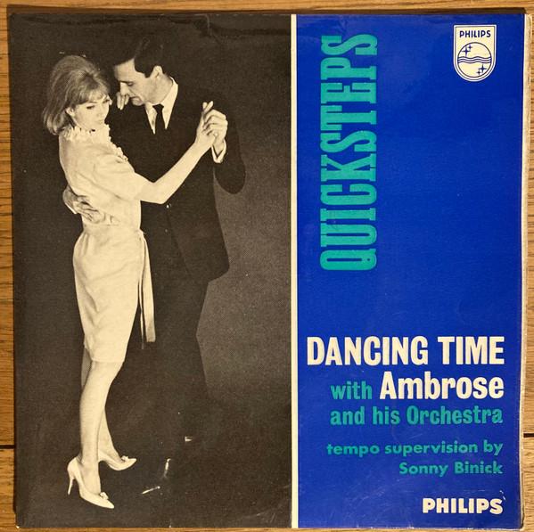 Пластинка 7 дюймов AMBROSE HIS ORCHESTRA Dancing Time With Ambrose Quickst 433605BE PHILIPS Не Япония Джаз Б/У