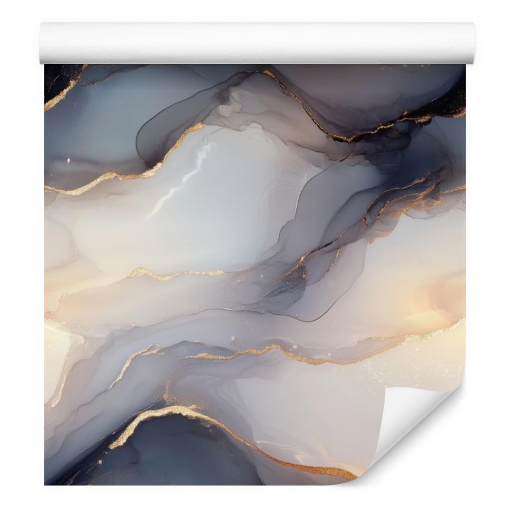 Ink Wallpaper Light Gray, Gray and Cream 50x1000