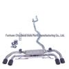 BMW 330Li (2019-2024) G28 2.0T GFC Quad Exhaust: Modified Center & Rear Sections with Single Pipe and Dual Valves