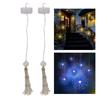 2 шт. фейерверк гирлянда светодиодная медная проволока звездная гирлянда дистанционное управление звезда сфера огни для вечеринки патио украшение сада