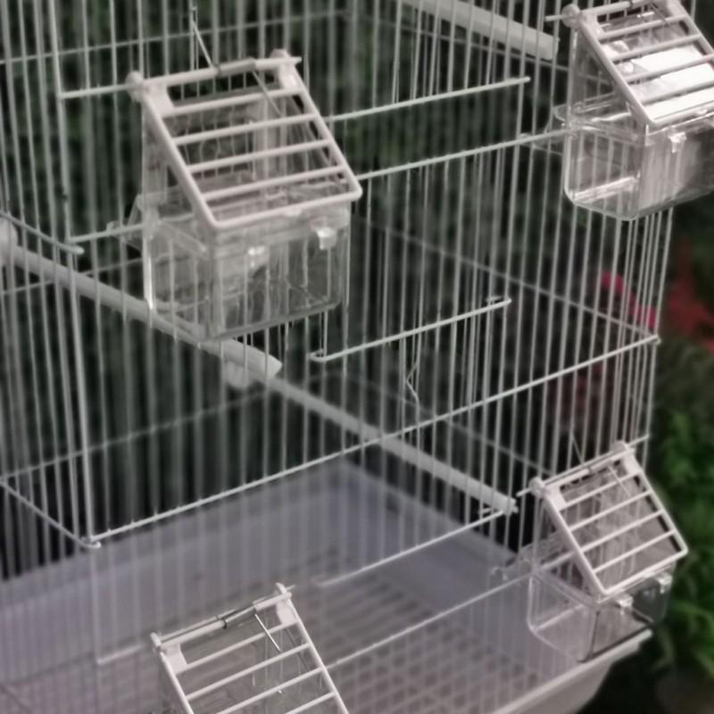 Plastic Spring Bird Cage Door Replacement Accessory Easy Handling Gate Repair Component For Small Aviary Cage Habitat