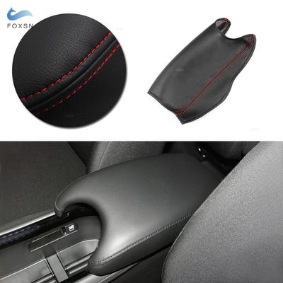 Микрофибра Кожа Автостайлинг Интерьер Центральная Консоль Подлокотник Крышка Защитная Накладка Для Honda XRV X-RV Vezel H-RV HRV